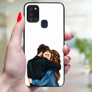 MY ART Ochranný obal pre Samsung Galaxy A21s COUPLE (117)