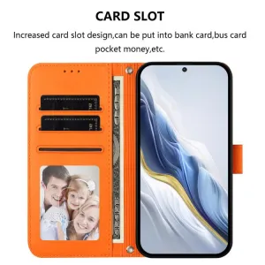 ART CAT Peňaženkový obal s remienkom pre T Phone 3 oranžový