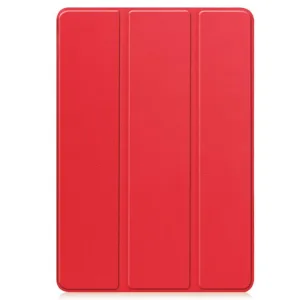 LEATHER Zaklápací kryt pre Xiaomi Redmi Pad 2 Pro červený