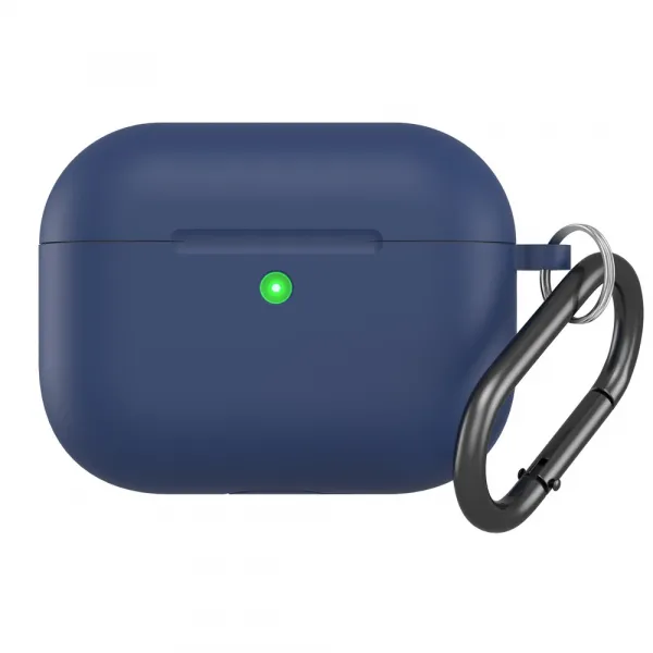 HOOK Silikónový obal pre Apple AirPods Pro 3 tmavomodrý