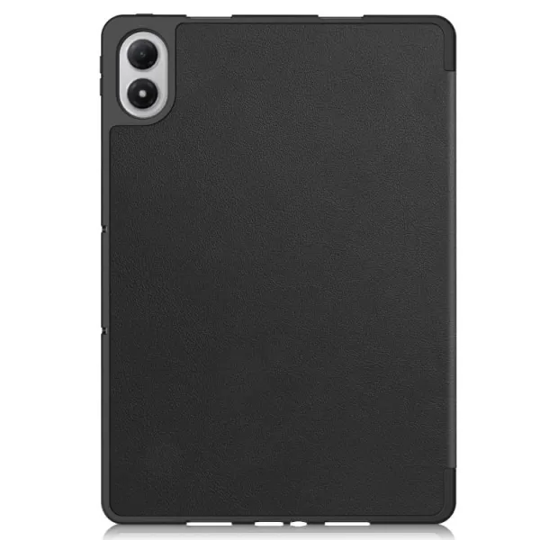 LEATHER Zaklápací kryt pre Xiaomi Redmi Pad 2 Pro čierny