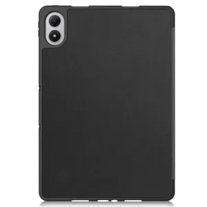 LEATHER Zaklápací kryt pre Xiaomi Redmi Pad 2 Pro čierny