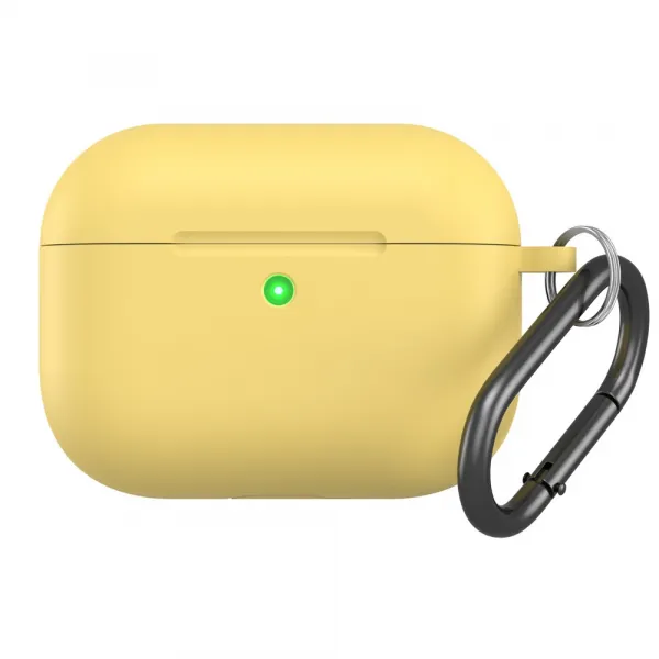 HOOK Silikónový obal pre Apple AirPods Pro 3 žltý
