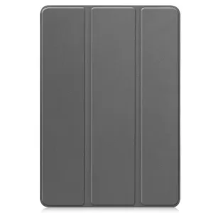 LEATHER Zaklápací kryt pre Xiaomi Redmi Pad 2 Pro šedý