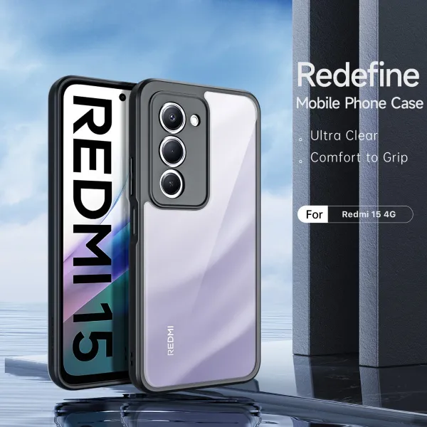 DUX AIMO Ochranný kryt pre Xiaomi Redmi 15 / Redmi 15 5G čierny