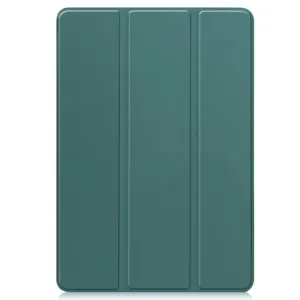 LEATHER Zaklápací kryt pre Xiaomi Redmi Pad 2 Pro zelený
