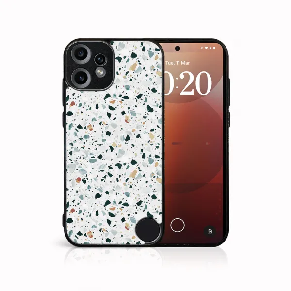 MY ART Ochranný kryt pre CMF Phone 2 Pro GREY TERRAZZO (163)