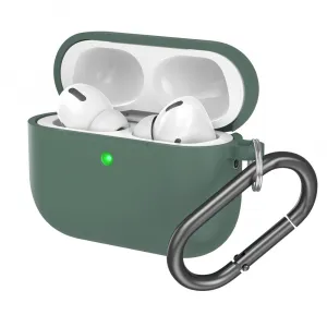 HOOK Silikónový obal pre Apple AirPods Pro 3 tmavozelený