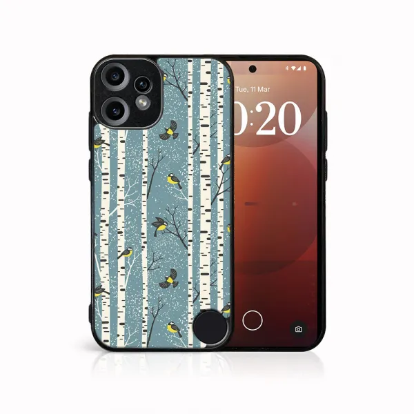 MY ART Kryt s vianočným dizajnom CMF Phone 2 Pro BIRCH (072)