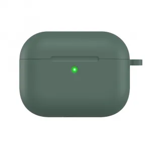 HOOK Silikónový obal pre Apple AirPods Pro 3 tmavozelený