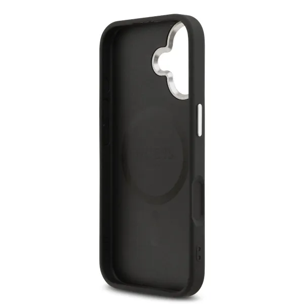 GUESS PU MAGSAFE Ochranný kryt pre Apple iPhone 17 BLACK