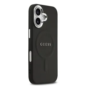 GUESS PU MAGSAFE Ochranný kryt pre Apple iPhone 17 BLACK