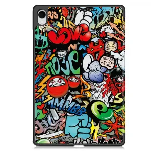 ART Zaklápacie puzdro pre Samsung Galaxy Tab S11 GRAFFITI