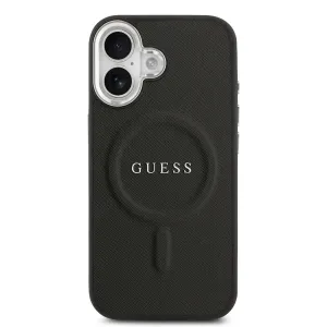 GUESS PU MAGSAFE Ochranný kryt pre Apple iPhone 17 BLACK