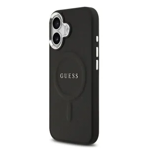 GUESS PU MAGSAFE Ochranný kryt pre Apple iPhone 17 BLACK
