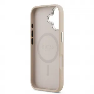 GUESS PU MAGSAFE Ochranný kryt pre Apple iPhone 17 PINK
