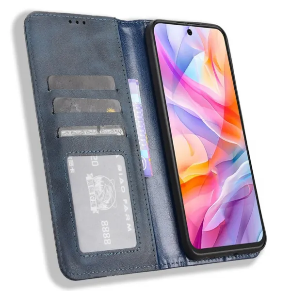 BUSINESS Peňaženkové puzdro pre ZTE V70 Vita modré