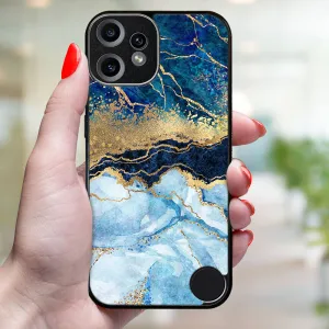 MY ART Ochranný kryt pre CMF Phone 2 Pro-BLUE MARBLE (141)