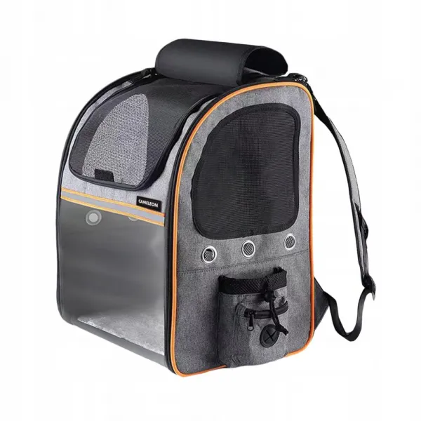 MG Animal Backpack V1 prepravná taška pre psy a mačky, sivá