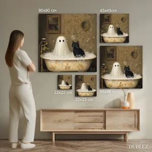 Obraz na Halloween pre deti - Strašidlo