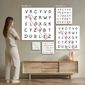 Romantický darček pre muža - Obraz LOVE
