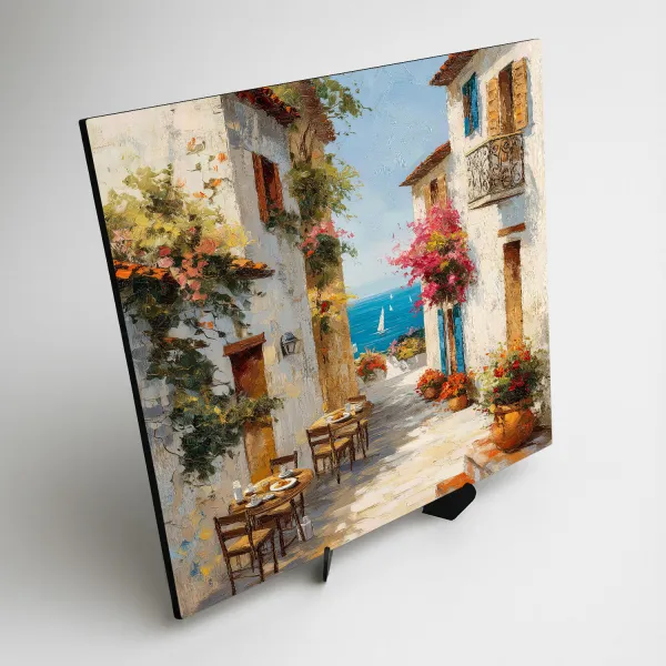 Provence obraz - Ráno na pobreží