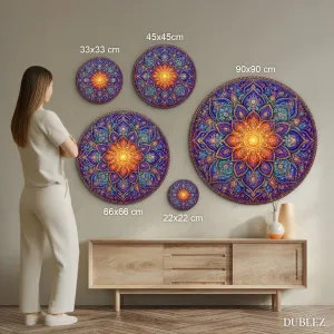 Drevený obraz - Mandala Magic