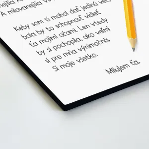 Darček pre ženu - Tabuľka s vyznaním lásky