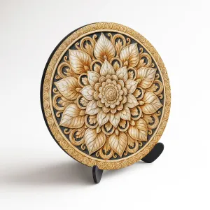 Obraz mandala - Zlatý kvet