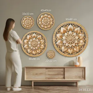 Obraz mandala - Zlatý kvet