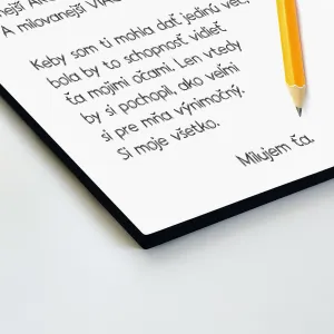 Darček pre muža - Drevená tabuľka