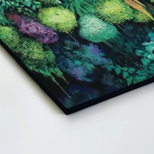 Zelený obraz machu - Tropical