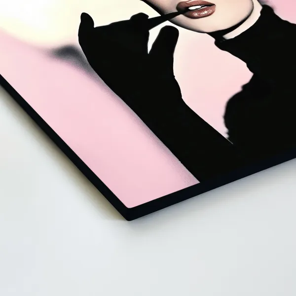 Drevený obraz - Audrey Hepburn