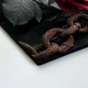 Dark romance obraz - Ruža a reťaz