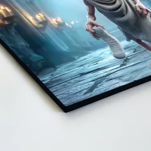 Drevený obraz z Harryho Pottera - Dobby