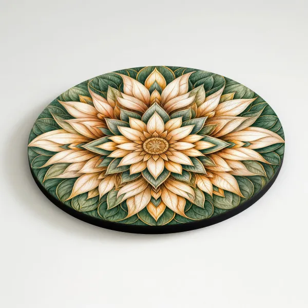 Kvetinová mandala - Srdce džungle