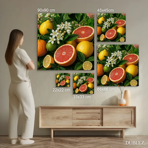Obraz do kuchyne - Citrusy