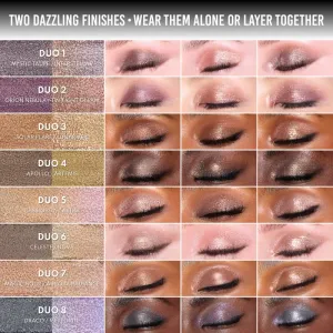 Danessa Myricks Beauty Colorfix Stix multifunkčné líčidlo na oči, pery a tvár odtieň Duo 2 Orion Nebula/Twilight Gleam 2x3 g