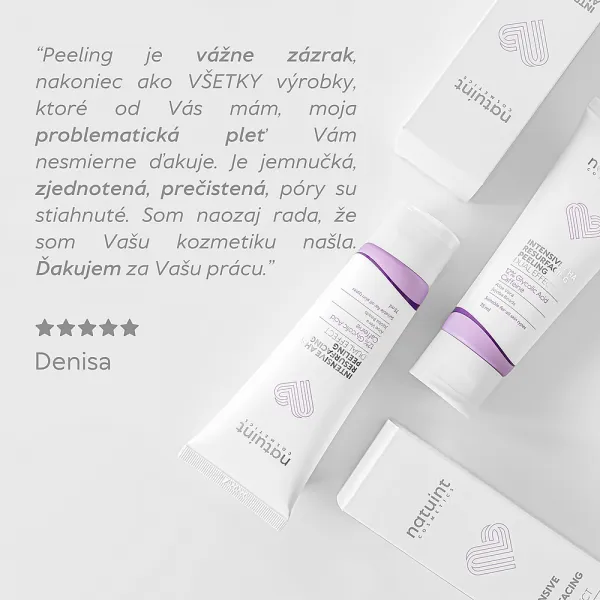 Natuint cosmetics - Hĺbkový píling s dvojitým účinkom