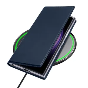 Dux Ducis Skin Pro knižkové puzdro na Samsung Galaxy S24 Ultra, modré