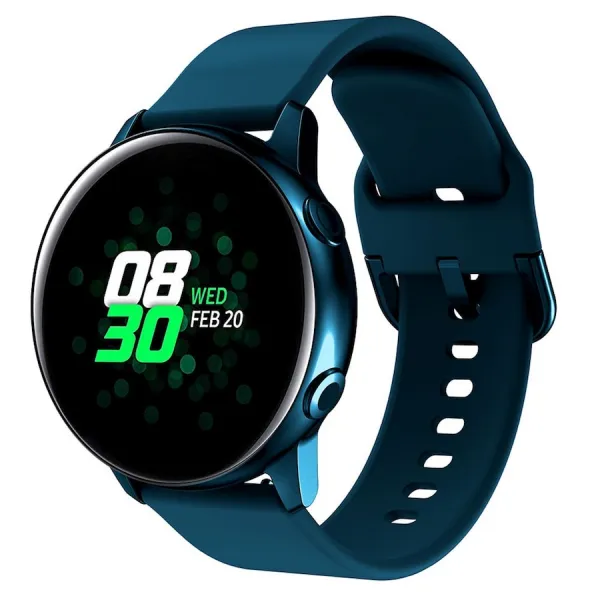BStrap Silicone V2 remienok na Garmin Vivoactive 3, azure blue (SSG002C0206)