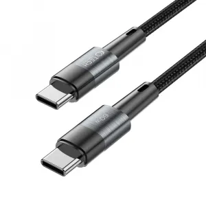 Tech-Protect Ultraboost kábel USB-C / USB-C PD 60W 3A 0.5m, čierny