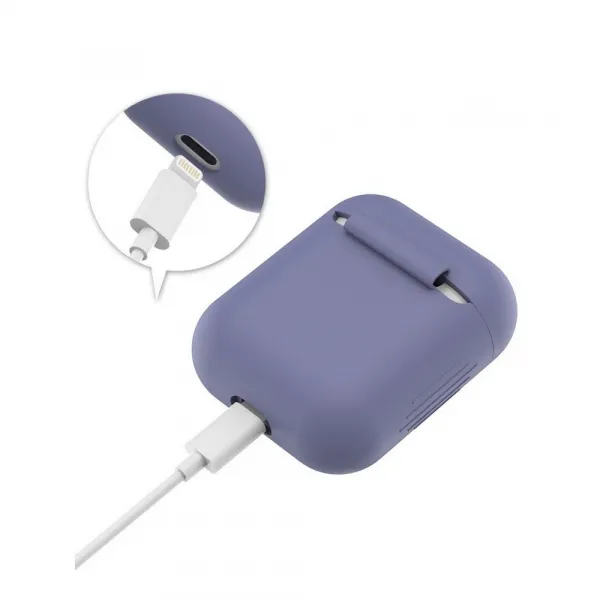 Tech-Protect Icon puzdro na Apple AirPods 1/2, čierne