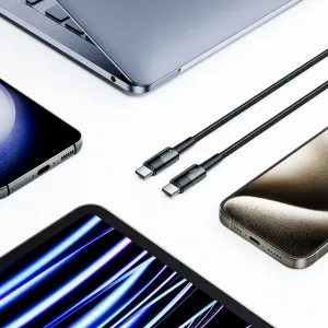 Tech-Protect Ultraboost kábel USB-C / USB-C PD 60W 3A 0.5m, čierny