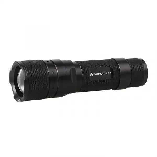 Superfire F3-L2 LED baterka 1000lm, čierna (F3-L2)