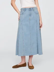 GAP  Dámska džínsová maxi sukne UltraSoft 744427-00 Veľkosť: 27