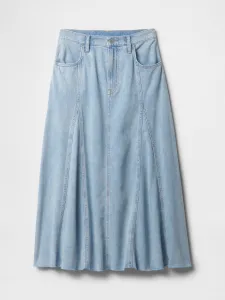 GAP  Dámska džínsová maxi sukne UltraSoft 744427-00 Veľkosť: 27