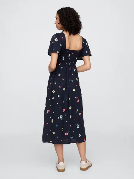 GAP  Dámske Midi šaty s vreckami 728769-01 Veľkosť: XXS