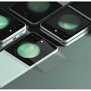 RINGKE ID 2x Ochranné sklo pre zadný displej Samsung Galaxy Z Flip5 5G