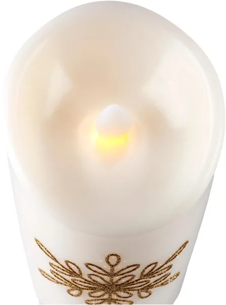 Weltbild LED Svíčka Sněhová vločka, 2 ks